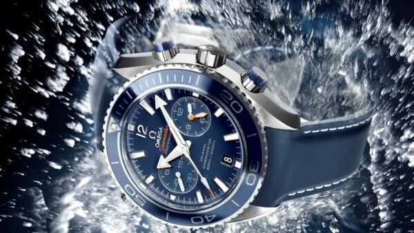 blue omega seamaster